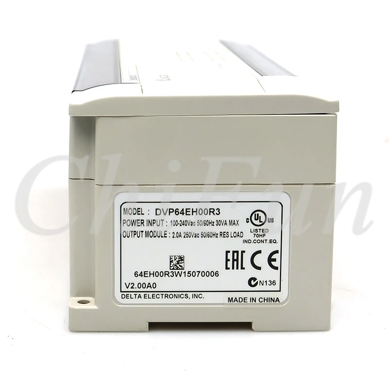 Оригинальный контроллер Delta PLC DVP64EH00T3 DVP64EH00R3 64 точки хост 32DI 32DO в коробке|Детали и