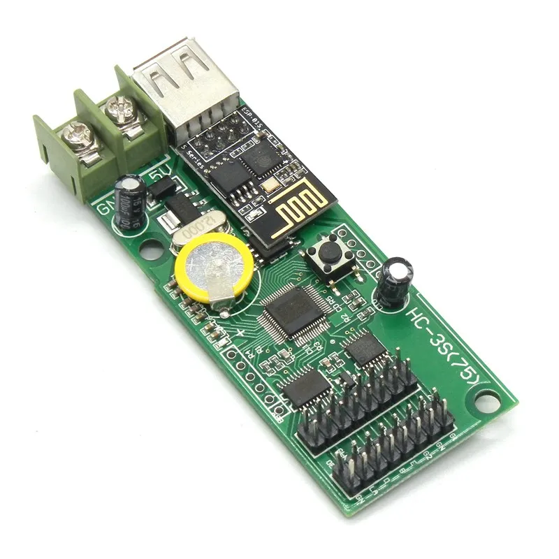 HC-3SW RGB Text picture video LED control card HC-3W support P3 P4 P5mm P6 P7.62 P8 P10mm module | Электронные компоненты и