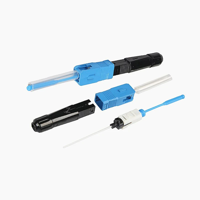 Одномодовый FTTH оптический адаптер SC UPC 0 2 дБ 100 шт.|sc connector|fiber optic fast connectorfast connector |