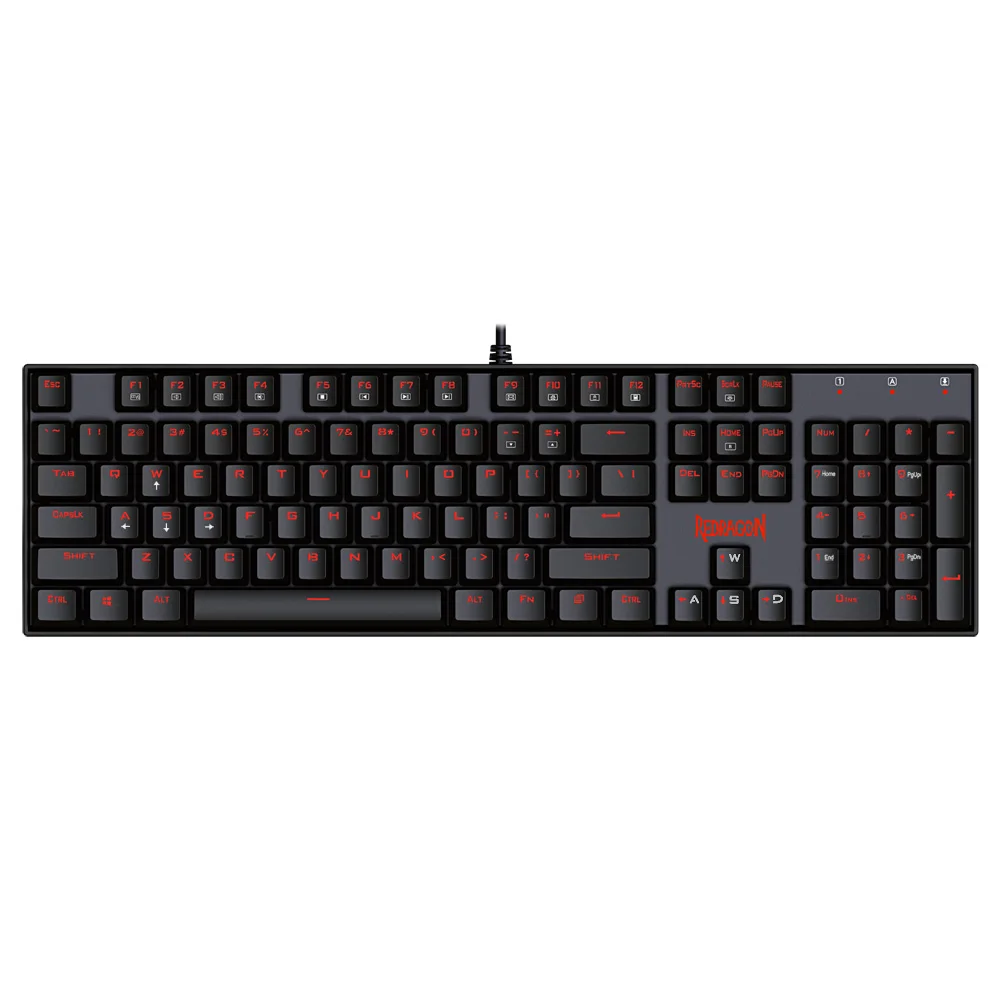 Механическая игровая клавиатура Redragon K551 VARA с красной светодиодной подсветкой