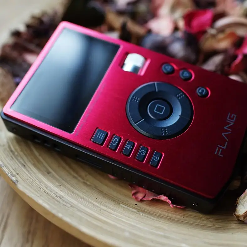 Flang V5 HIFI плеер Профессиональный без потерь музыка MP3 музыка портативный стерео MP3 с 4452VN цап поддержка FLAC DSD - Цвет: Red