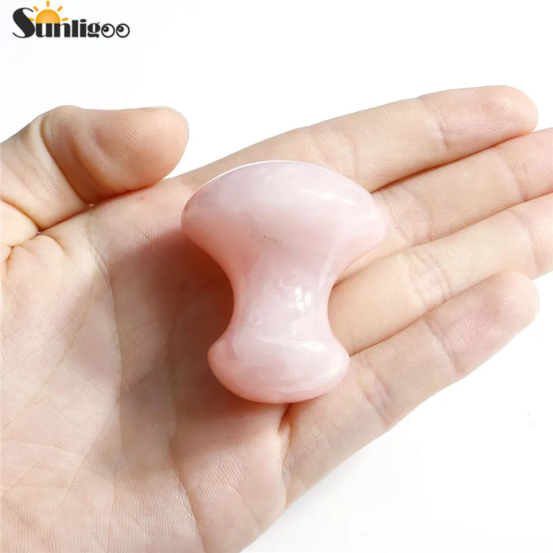 Sunligoo 1 шт. натуральный камень Gua Sha соскабливающий массажный инструмент доска