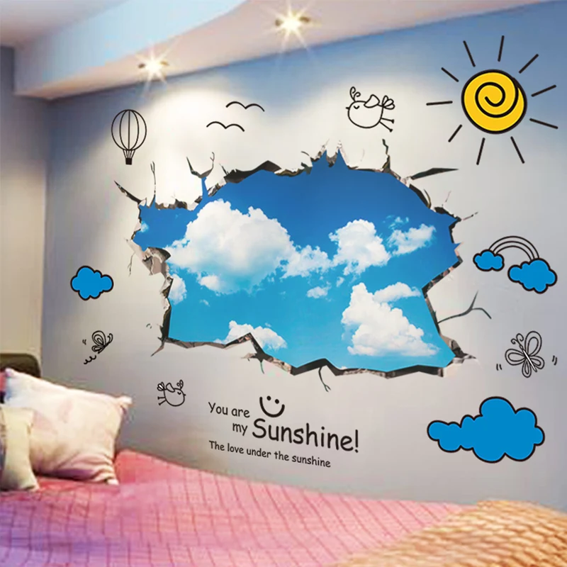 DIY цветная бумажная 3D наклейка креативный подарок|decorative home decor|stickers for kidsdecorative