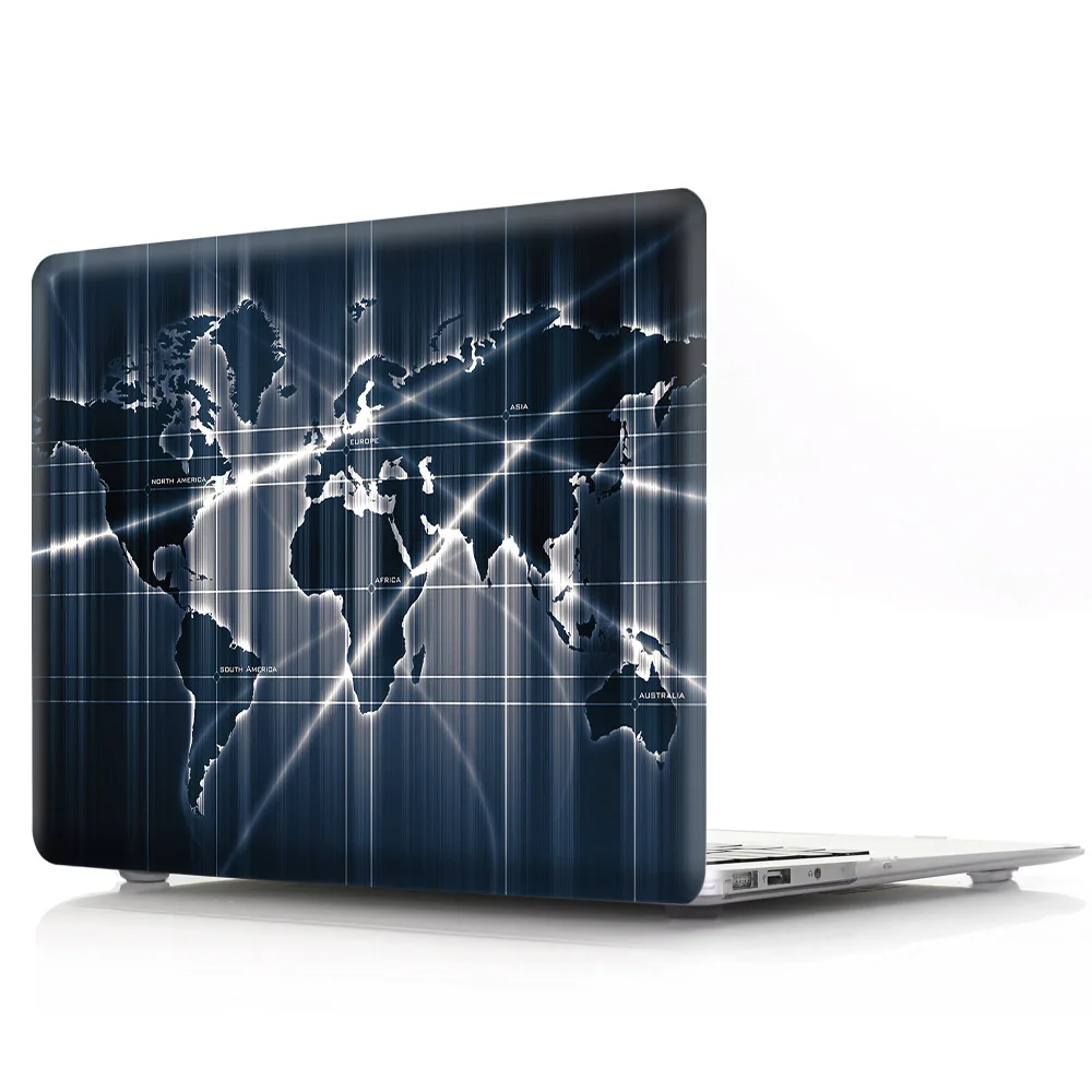 Прозрачный жесткий чехол для ноутбука Macbook AIR Retina 11 12 13 15 дюймов с сенсорной