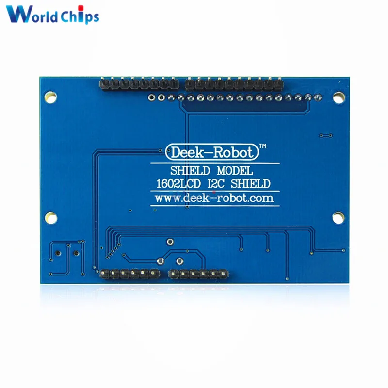 Регулируемая яркость 1602 LCD Shiled IIC I2C MCP23017 5 Клавиатура 16x2 символьный ЖК-дисплей