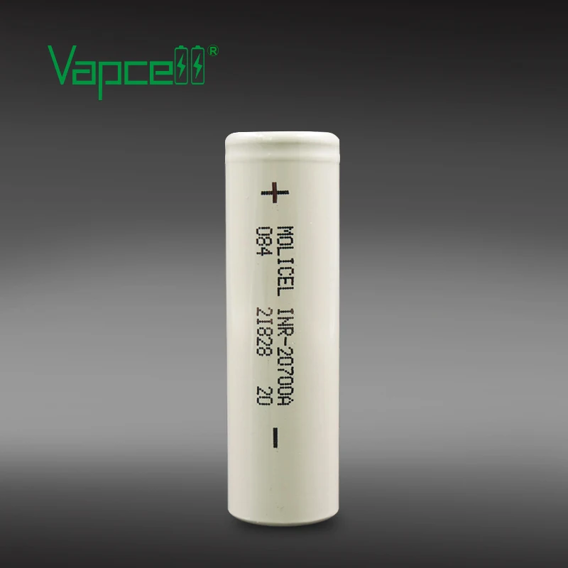 Аккумулятор Vapcell INR 20700 2 шт. перезаряжаемая батарея высокой энергии 3 7 В для вейпа