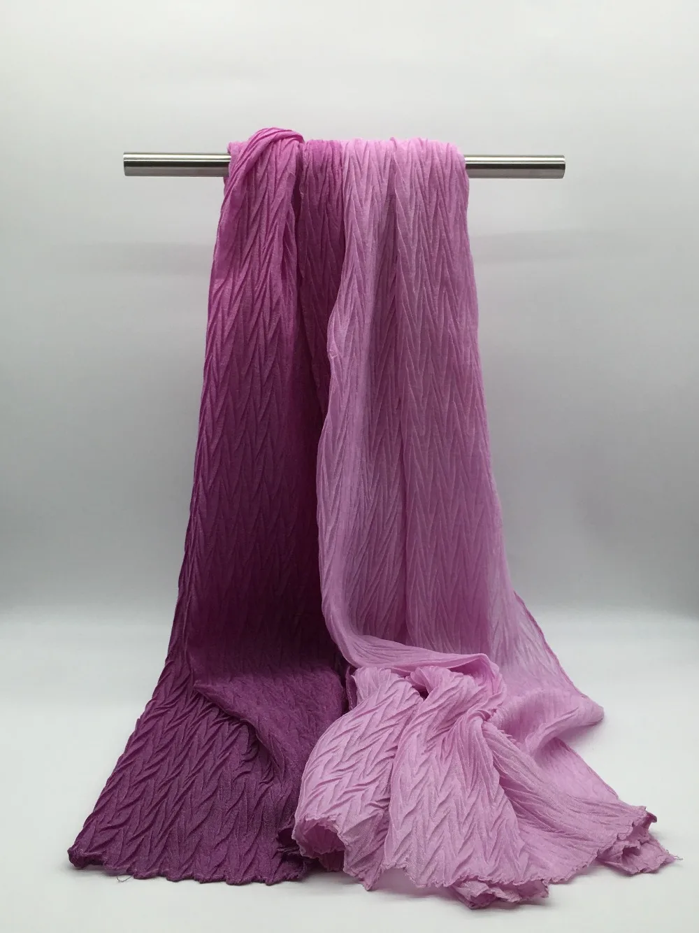 Новинка 2016 Модный женский шарф градиентный цвет длинный мусульманский хиджаб