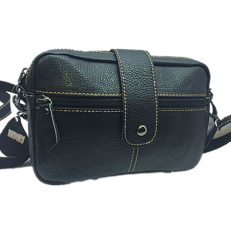 Женская сумка из воловьей кожи маленькая квадратная через плечо женская летняя