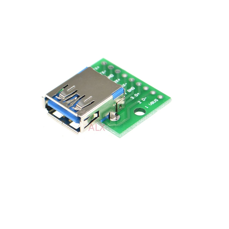 5 шт. адаптер для розетки USB типа А 3 0 2 54 мм | Обустройство дома