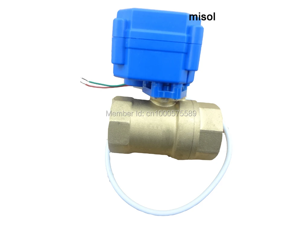 

10 pcs of motorized ball valve DN15(1/2") , electrical valve, 2 way