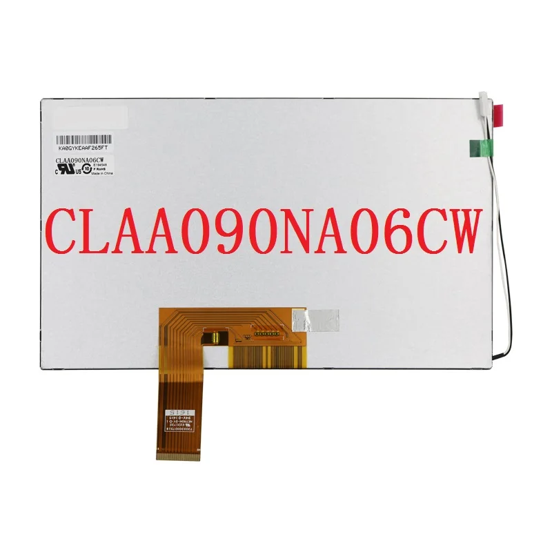 Совместимые запасные CLAA090NA06CW 73003000851B 9 дюймов жидкокристаллический дисплей экран