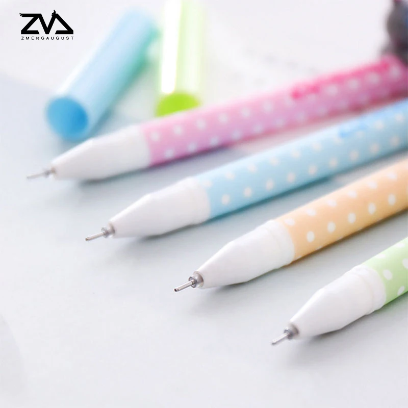 4 шт./лот Милая стерео ручка с гелевыми чернилами в виде кролика kawaii канцелярские