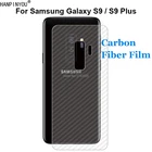 Для Samsung Galaxy S9 Plus S9Plus прочная 3D Защитная пленка для задней панели из углеродного волокна с защитой от отпечатков пальцев-не закаленное стекло