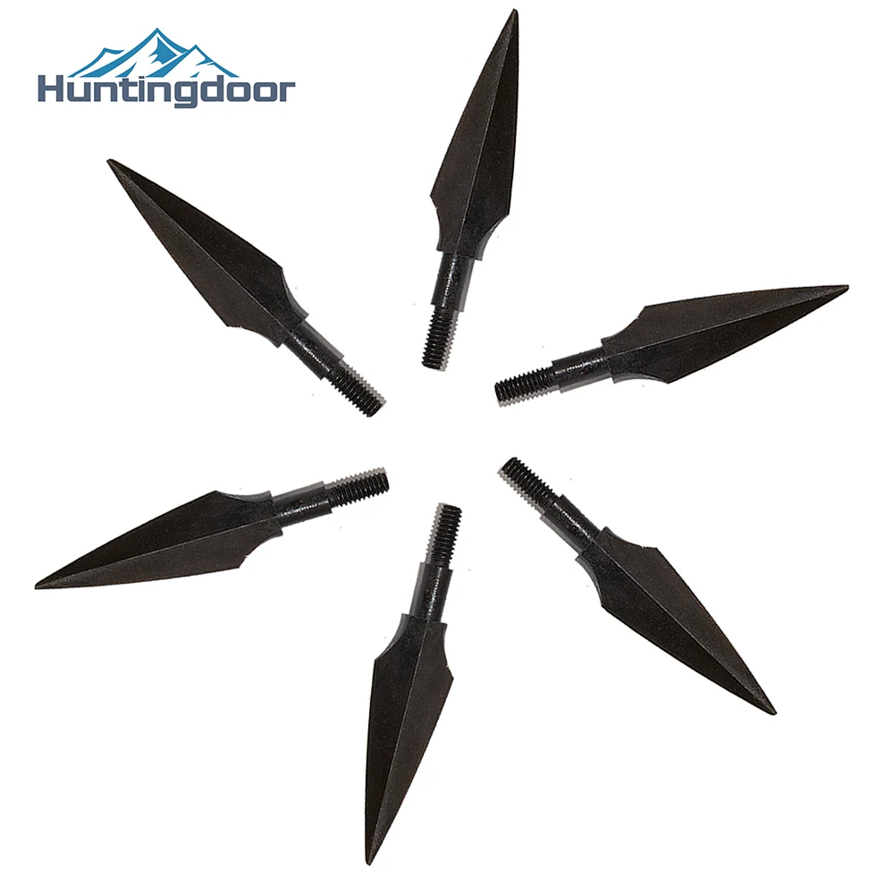 

Archery Broadhead 157 Grain Steel Willow Tips for DIY Wooden Arrow Hunting Arrowheads for Bow Hunting and Target Archery Broadhe
