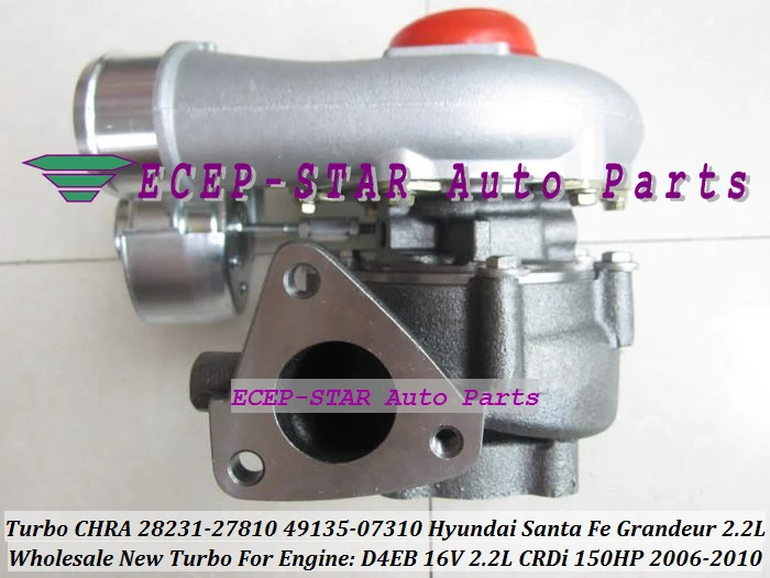 TF035 28231-27810 49135-07310 49135-07311 28231-27750 49135-07400 турбо для HYUNDAI Santa Fe greatd4eb 16V 2.2L CRDi | Автомобили