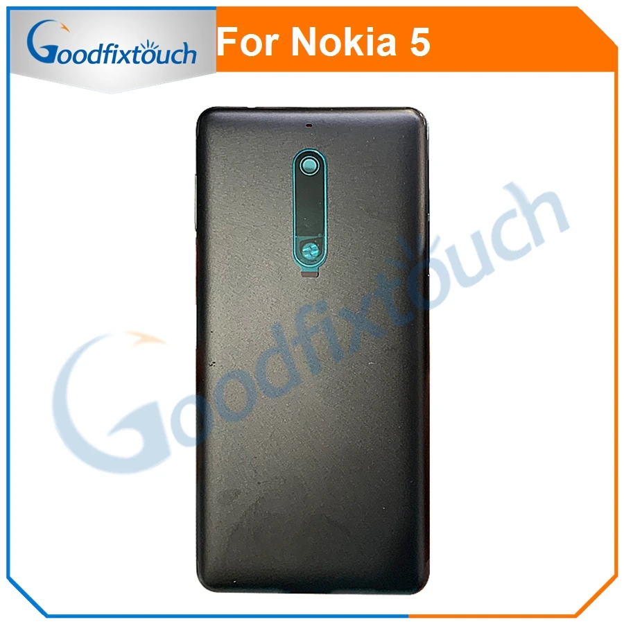 Новые металлические Батарея чехол для Nokia 5 чехол-накладка Редкие Корпус сзади чехол Запчасти для авто