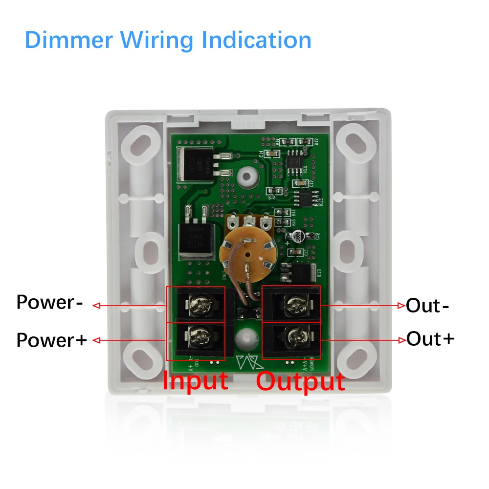 30A светодиодный диммер постоянного тока 12V 24V 360W Регулируемый Яркость лампы