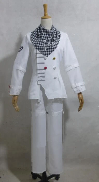 Полный комплект новый костюм для косплея Danganronpa V3 Ouma Kokichi униформа на Хэллоуин