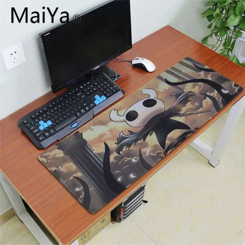 Lock Edge 40X90cm Подарочный коврик Maiya Boy, полый рыцарь, геймер, скоростная мышь, розничная, маленький резиновый коврик для мыши,, большой коврик для мыши, клавиатуры, коврик - Цвет: Lock Edge 40X90cm