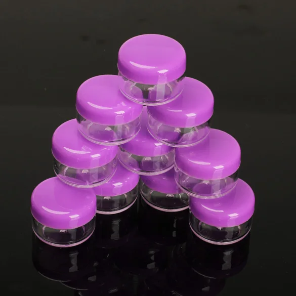 10 шт. косметические пустые футляры для хранения теней век | Дом и сад