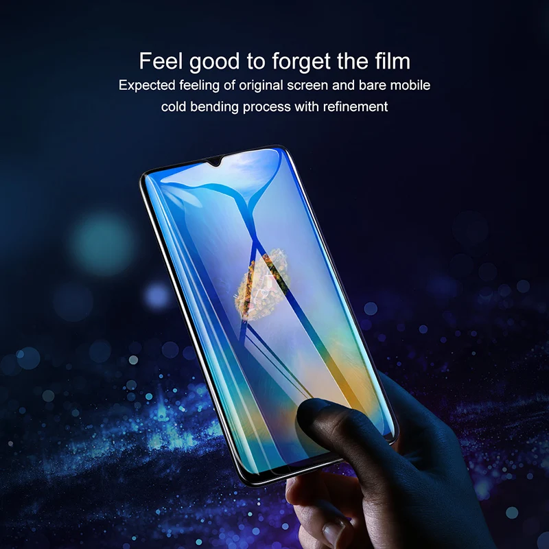Ультратонкое закаленное стекло Baseus 0 3 мм для Huawei Mate 20 Защита экрана телефона