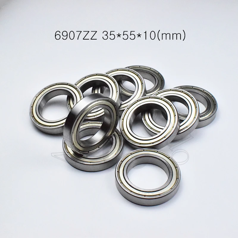 Подшипники 6907ZZ 35*55*10 (мм) 1 шт. подшипники с металлическим герметичным подшипником