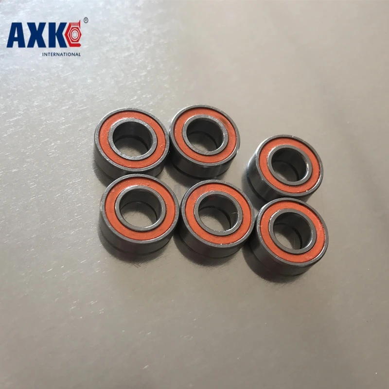 

Mr106rs подшипник Abec-3 (20 шт.) 6x10x3 мм миниатюрные Mr106-2rs шарикоподшипники оранжевые герметичные Mr106 2rs Подшипник