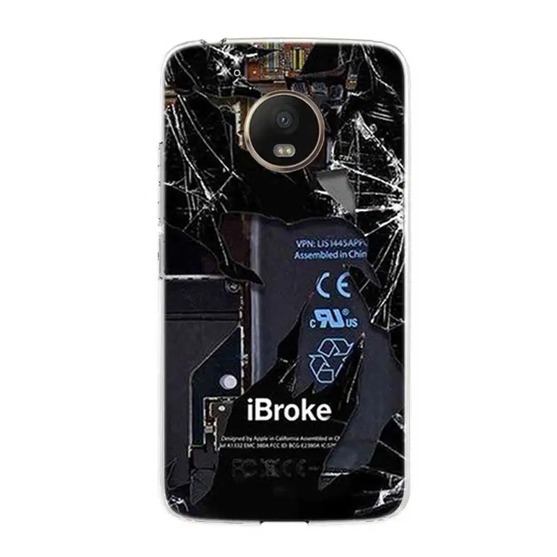 Прозрачный силиконовый чехол-накладка для телефона Motorola MOTO G7 G5 G5S G6 E4 E5 Plus G4 Play |