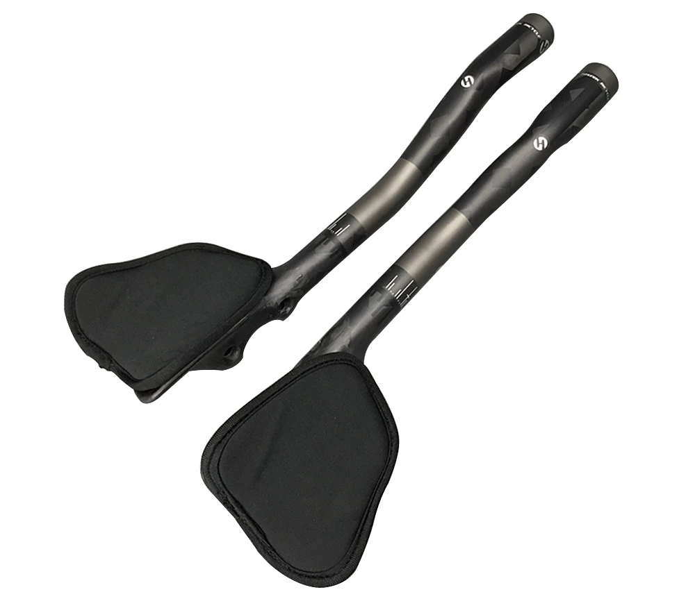 Полностью карбоновый руль для дорожного велосипеда TOSEEK аэродинамический