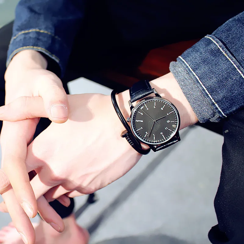 Модные кварцевые парные часы для влюбленных женские мужские девушек топ бренд