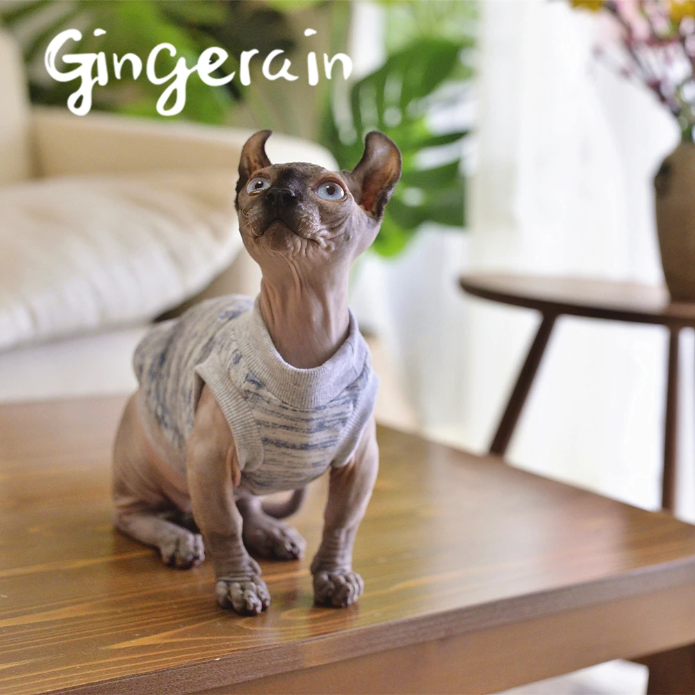Gingerain Милая кошка Одежда для питомцев кошек модная куртка домашних животных