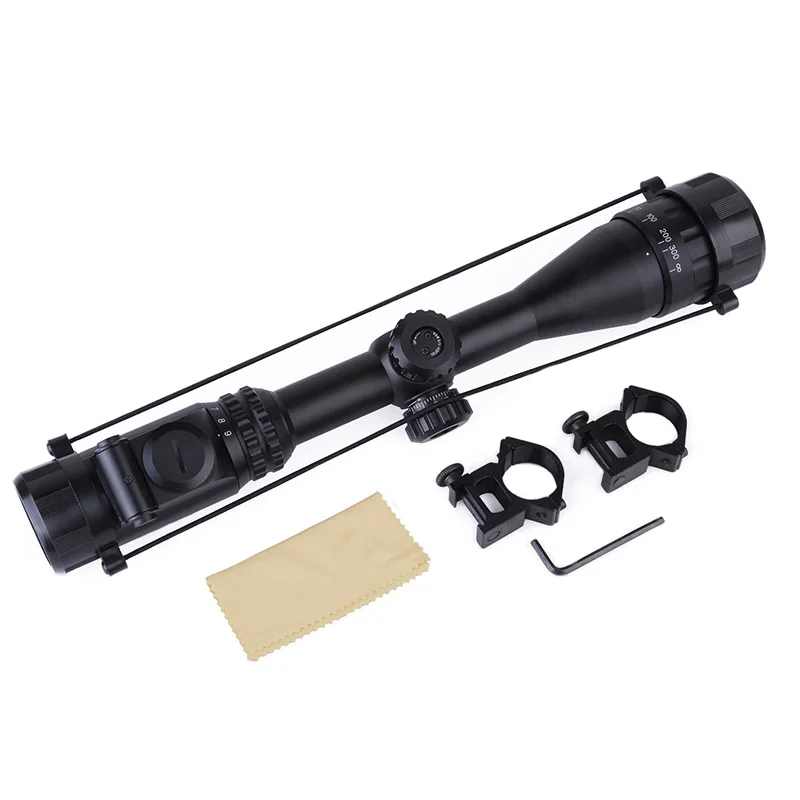 SEIGNEER 3-9x40E красно-Зеленая Сетка прицел оптика с подсветкой охотничий снайперский винтовка Компактный Сфера AO3041