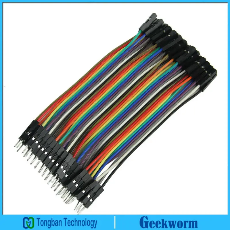 Кабель перемычки DuPont / Breadboard (10 см) для Raspberry PI 3 B +/ 3B Ardui no|wire dupont|wire wirewires male |