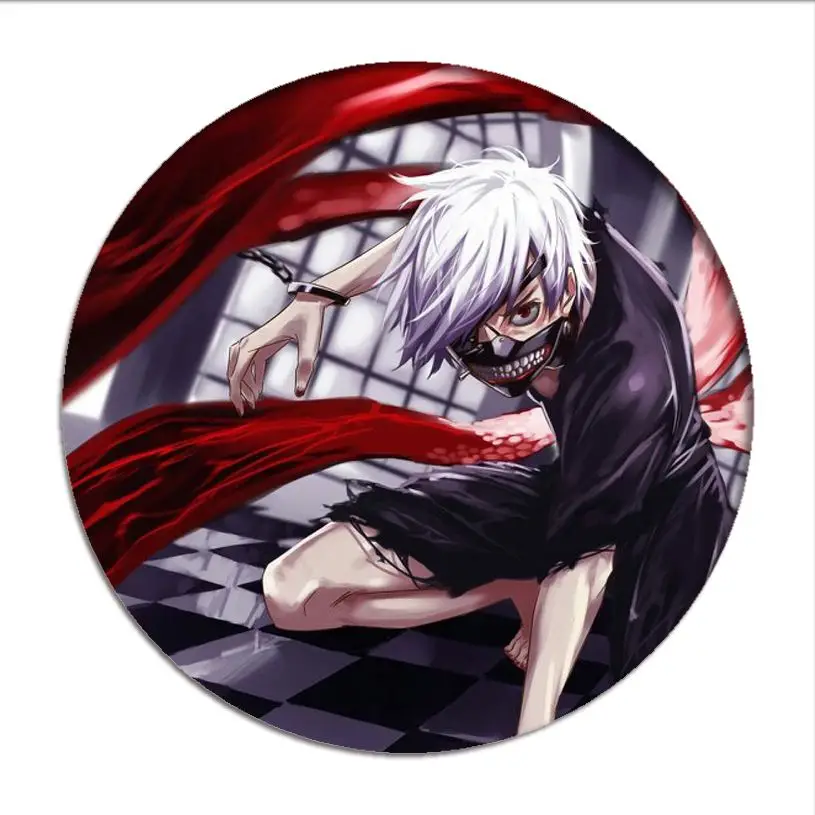 Одежда с надписью Tokyo Ghoul для косплея канеки кэна значок Sui ишида Touka Kirishima брошь