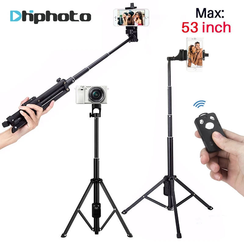 3 в 1 Ручной штатив селфи-палка Bluetooth мини-штатив монопод дорожный Штатив для iPhone DSLR камеры Gopro смартфона SJCAM