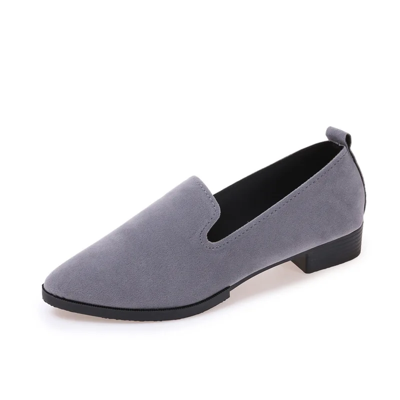 Grey Shoes Ariari/Весенняя женская обувь на плоской подошве; блестящие легкие туфли типа мокасин; Повседневная обувь из натуральной кожи без застежки; женская обувь без застежки; Модные женские лоферы - Цвет: Grey Shoes