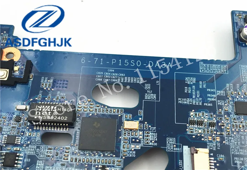Материнская плата для ноутбука Hasee Raytheon CLEVO P150SM P151SM материнская 6 71 P15S0 DA3A 77 p151sma0 d03a