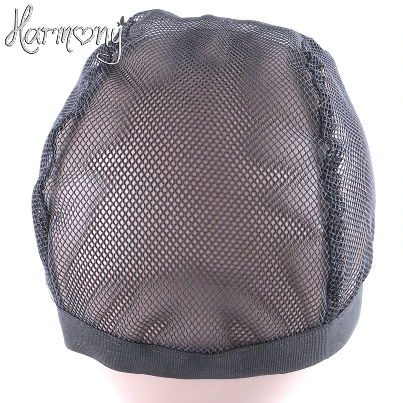2 шт. купол Стиль парик на сетке кепки для производства париков черные Цвет Мода