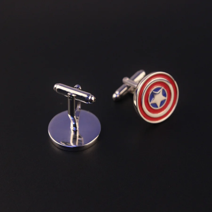 Мужские запонки для рубашки супергероев Falcon Boba пуговицы оптовые подарки 2 шт./лот