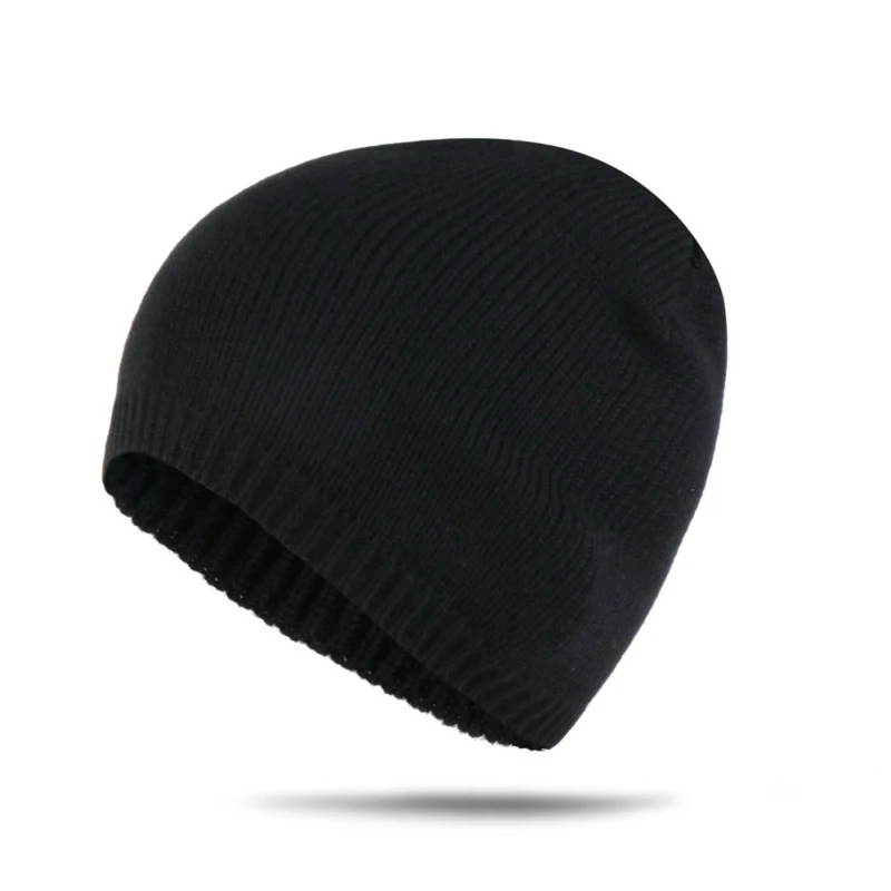 1 шт. шапка настоящие повседневные шапочки для мужчин и женщин теплая вязаная