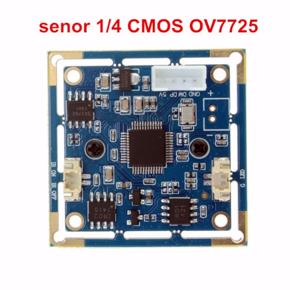 ELP мини 300K пикселей OV7725 датчик изображения 640X480 VGA MJPEG 30fps USB камера PCB для Android окна