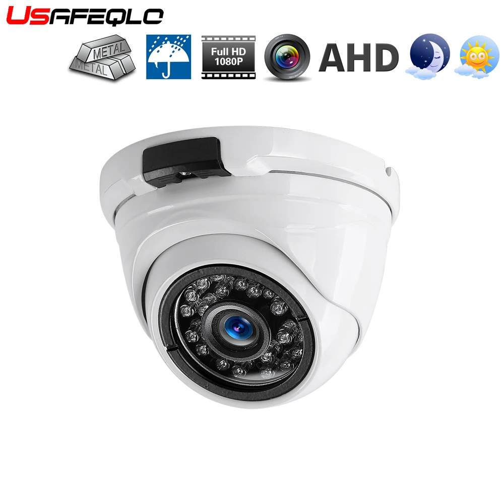 Камера видеонаблюдения USAFEQLO AHD2500TVL инфракрасная купольная мини камера ночного