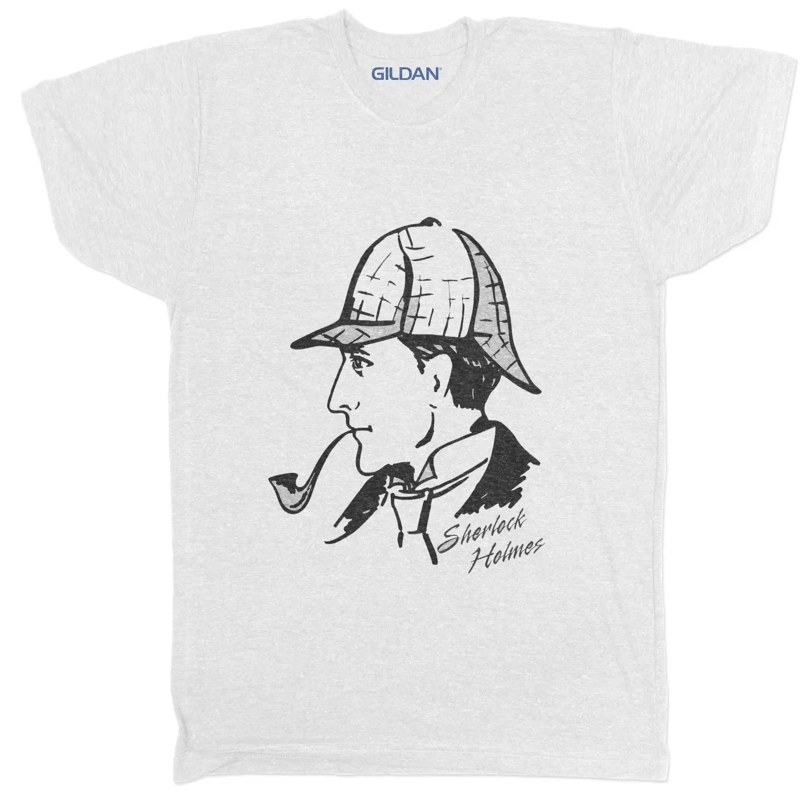 По мотивам Шерлока Холмса детектива доктор Уотсон фильм 80 S 90 TUMBLR 1 футболка M L XL 2XL