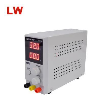 LW 3010D блок питания постоянного тока 110 В 220 мини Регулируемый цифровой 0 ~ 30 в 10A