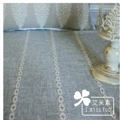 Новое поступление 2017 г. скатерти из хлопка и льна в японском стиле для кухонного