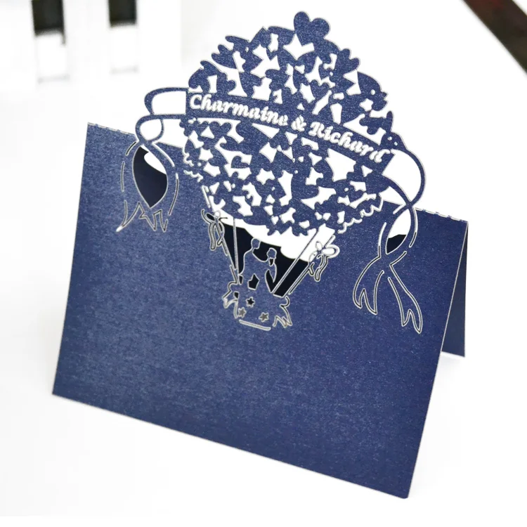 Персонализированный воздушный шар лазерная резка Свадебная вечеринка