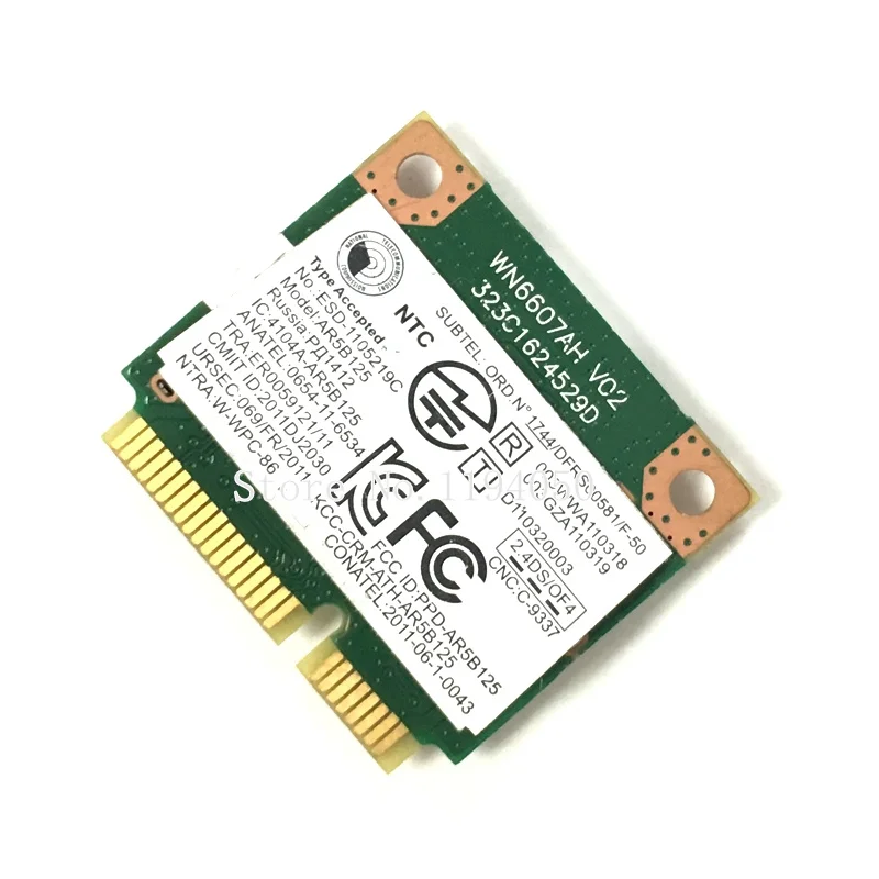 Беспроводная карта lenovo G400 G500 G405 G505 G410 G510 Y410P Y510P Atheros AR9485 AR5B125 мини PCI Express PCIe Wlan
