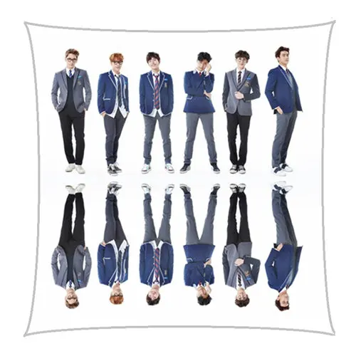 picture Новинка 2PM Kpop Nichkhun Lee Junho квадратная подушка в том числе внутренняя подгонка подарок - Цвет: picture