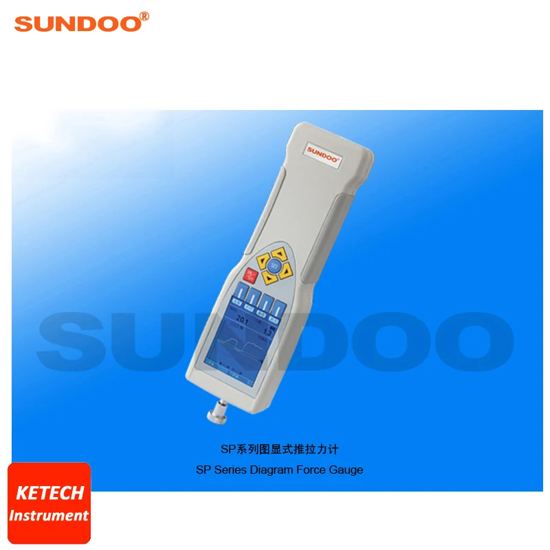 

500N USB цифровая схема Push Pull Force Meter Sundoo SP-500