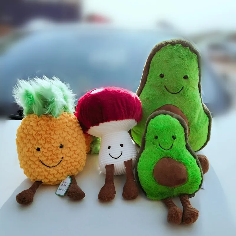 Новое растение, плюшевая игрушка, кукла авокадо, гриб, ананас, кукла, растение, Детская Подарочная игрушка
